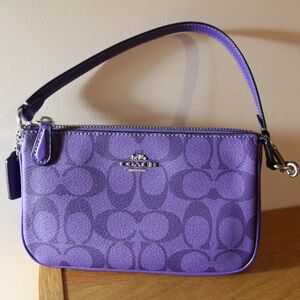 NWT Coach Nolita 19 Wristlet - Purple C